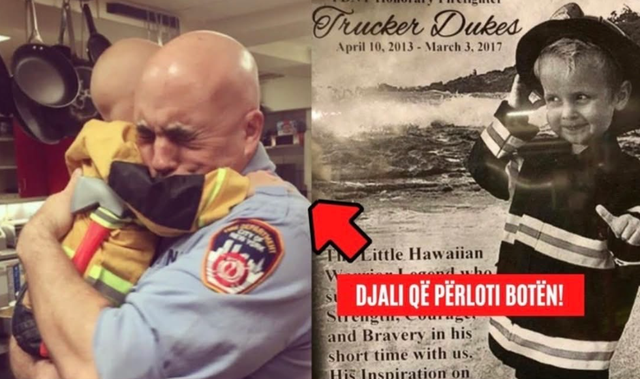 Kërkesa e djalit të vogël që po vd’iste përloti zjarrfikësin dhe të gjithë botën!