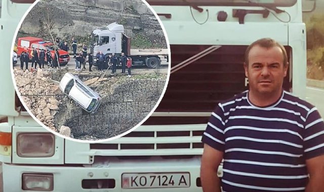 FOTO/ Shmᶏngu TR*GJEDINË në Skrapar! Ky është kamionisti që shpëtoi automjetin e ᶏksidentuar… (EMRI)